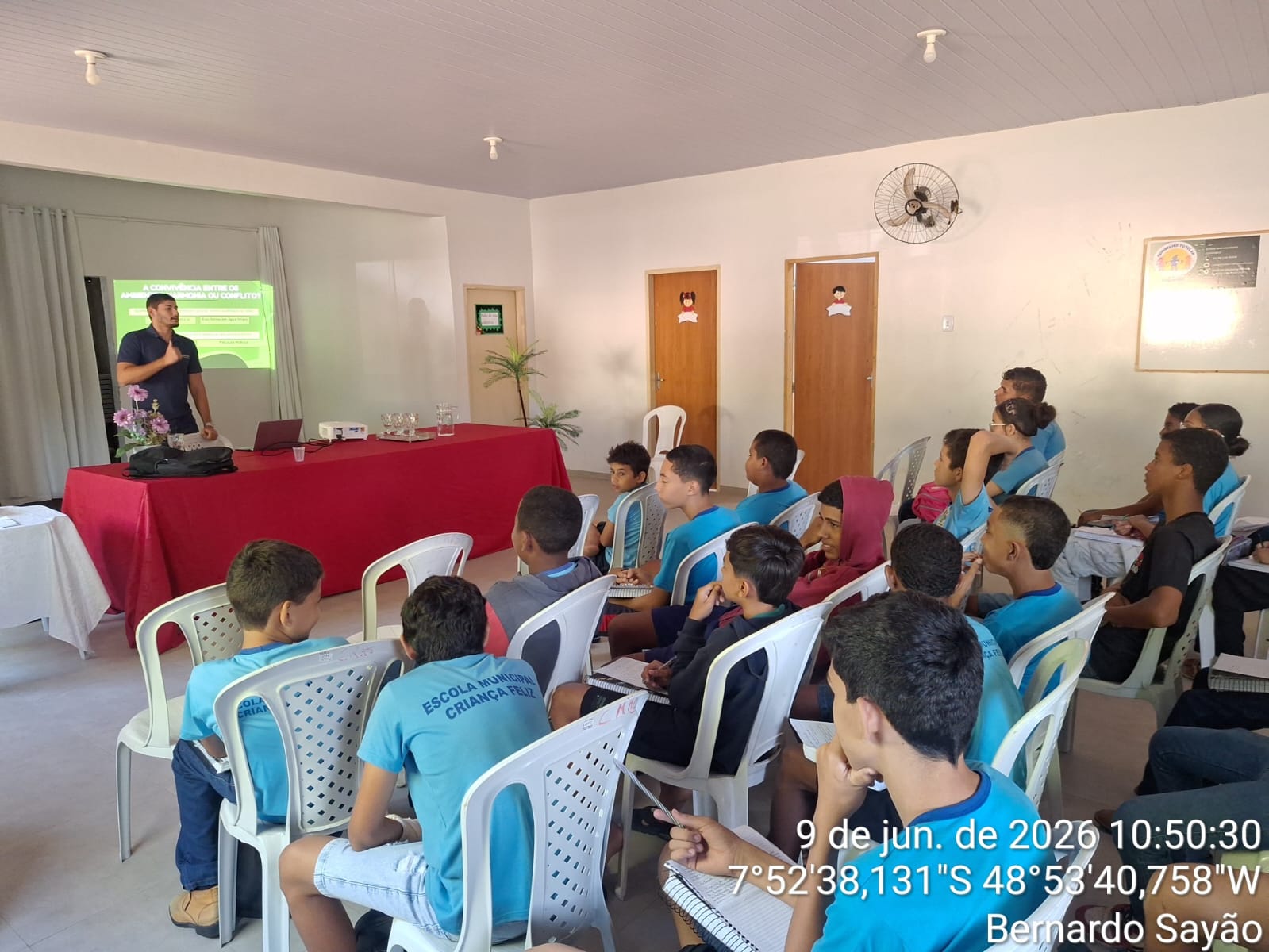 Prefeitura de Bernardo Sayão promove Palestra sobre Preservação Ambiental durante a Semana do Meio Ambiente